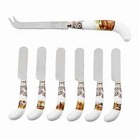 Image result for Decorative Cheese Spreader Knife