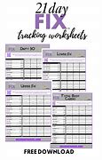 Image result for 21-Day Fix Workout Sheets