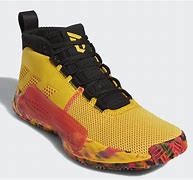Image result for Dame 5 Shoes Orange and Red