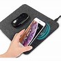 Image result for Mouse Pad with Wireless Phone Charger