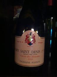 Image result for Ponsot Morey saint Denis Cuvee Alouettes