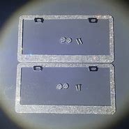 Image result for Diamond License Plate Frames