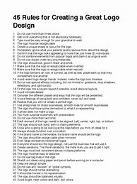 Image result for Rules for a Logo Design Contest