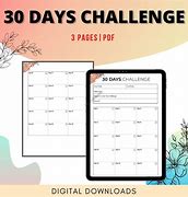 Image result for 30-Day Challenge Editable