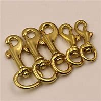 Image result for Brass Bolt Snap Hooks