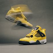 Image result for Yellow Jordan 4S