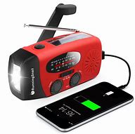 Image result for Battery Crank Radio