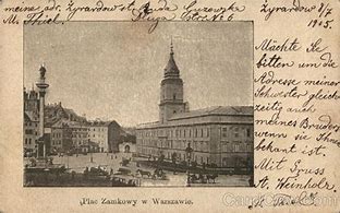 Image result for Castle Square Warsaw Postcard