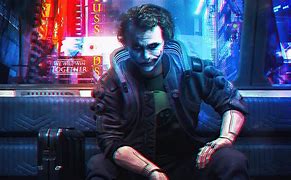 Image result for Cyberpunk Joker