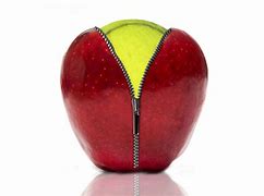 Image result for Tennis Ball and Apple