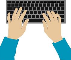 Image result for Female Hands Typing On Keyboard