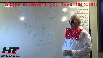 Image result for Determine Projector Screen Size