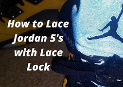 Image result for Jordan Metallic 5 Lace Lock