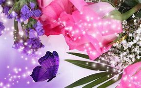 Image result for Pink and Purple Flowers Wallpaper
