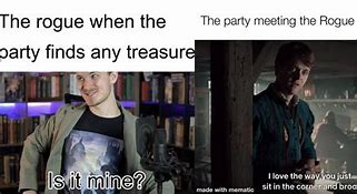 Image result for Dungeons and Dragons Rogue Memes