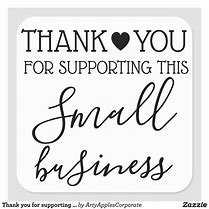 Image result for Small Business Thank You Stickers