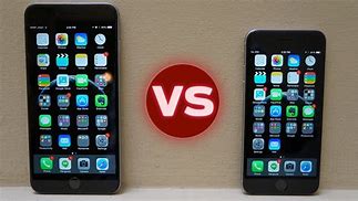 Image result for iPhone 6 versus iPhone 6 Plus