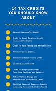 Image result for Business Tax Credits
