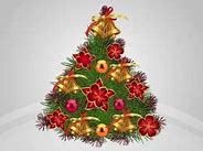 Image result for Decorated Tree Vector