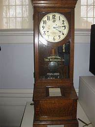 Image result for International Time Recorder Clock Cabinet