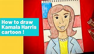 Image result for How to Draw Kamala Harris for Kids