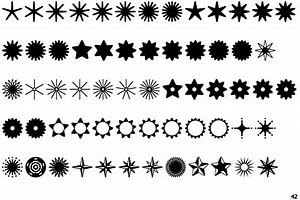 Image result for Font Symbol Starfor Computers