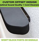 Image result for Wall Mount for Roku Sound Bar