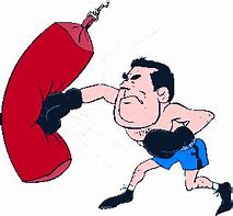 Image result for Punch Bag Cartoon