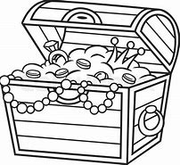 Image result for Golden Treasure Box Drawing