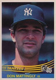 Image result for Don Mattingly Rookie