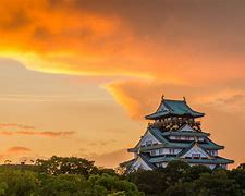 Image result for Osaka Castle Park Sunrise