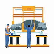 Image result for Car Manufacturing Process Cartoon
