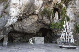 Image result for Grotto at Lourdes France