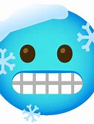 Image result for Freezing Cold Emoji