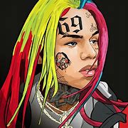 Image result for Drawing of a 6Ix 9Ine Takashi