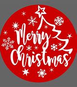 Image result for Merry Christmas Round SVG
