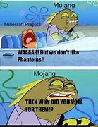 Image result for Minecraft Phantom Memes
