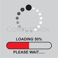 Image result for Please Wait Computer Logos