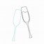 Image result for Champagne Glass 2D