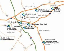 Image result for Lehigh Valley Hospital Cedar Crest Map