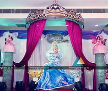 Image result for Princess Theme Birthday Party Stage Decoration