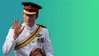 Image result for Prince Harry in Uniform as Major