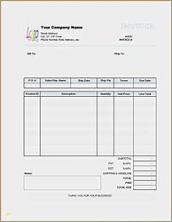 Image result for Free Editable Invoice Template PDF Download