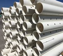 Image result for 4 Inch Perforated PVC Pipe