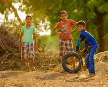 Image result for Indian Kids Playing Cricket