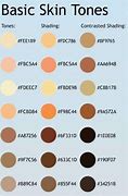 Image result for Skin Tone Color Hex