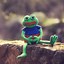 Image result for Pepe Frog Figurine