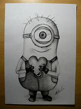 Image result for Pencil Shading Minion