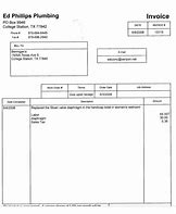 Image result for Plumbing Work Order Invoice Template
