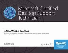 Image result for Microsoft Certified Desktop Technician